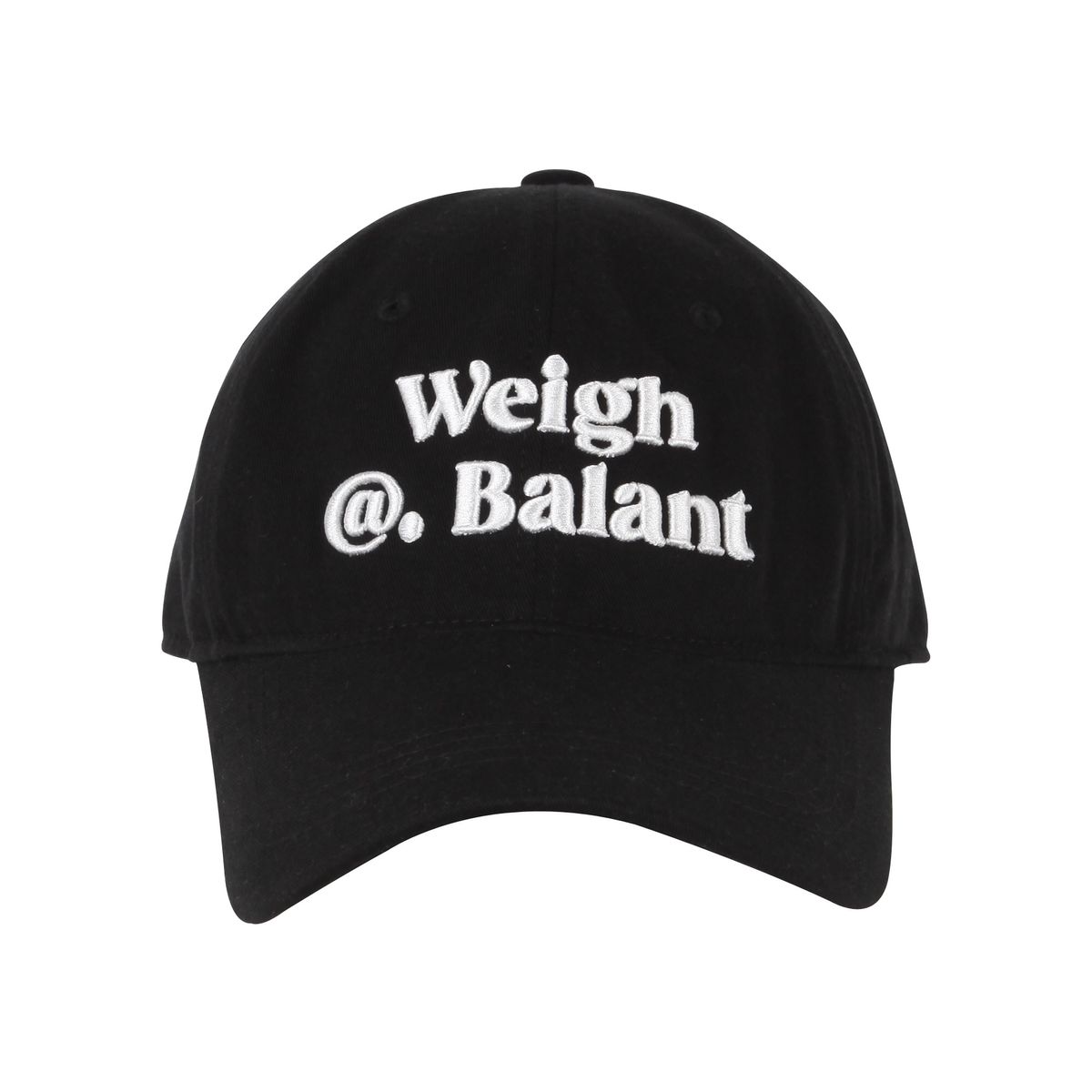 발란트(BALANT) Casual Logo Ball Cap [Black]