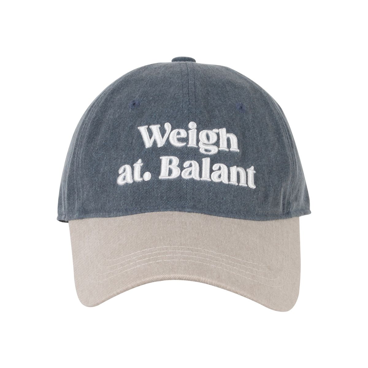 발란트(BALANT) 2-Tone Washed  Ball Cap [Navy]