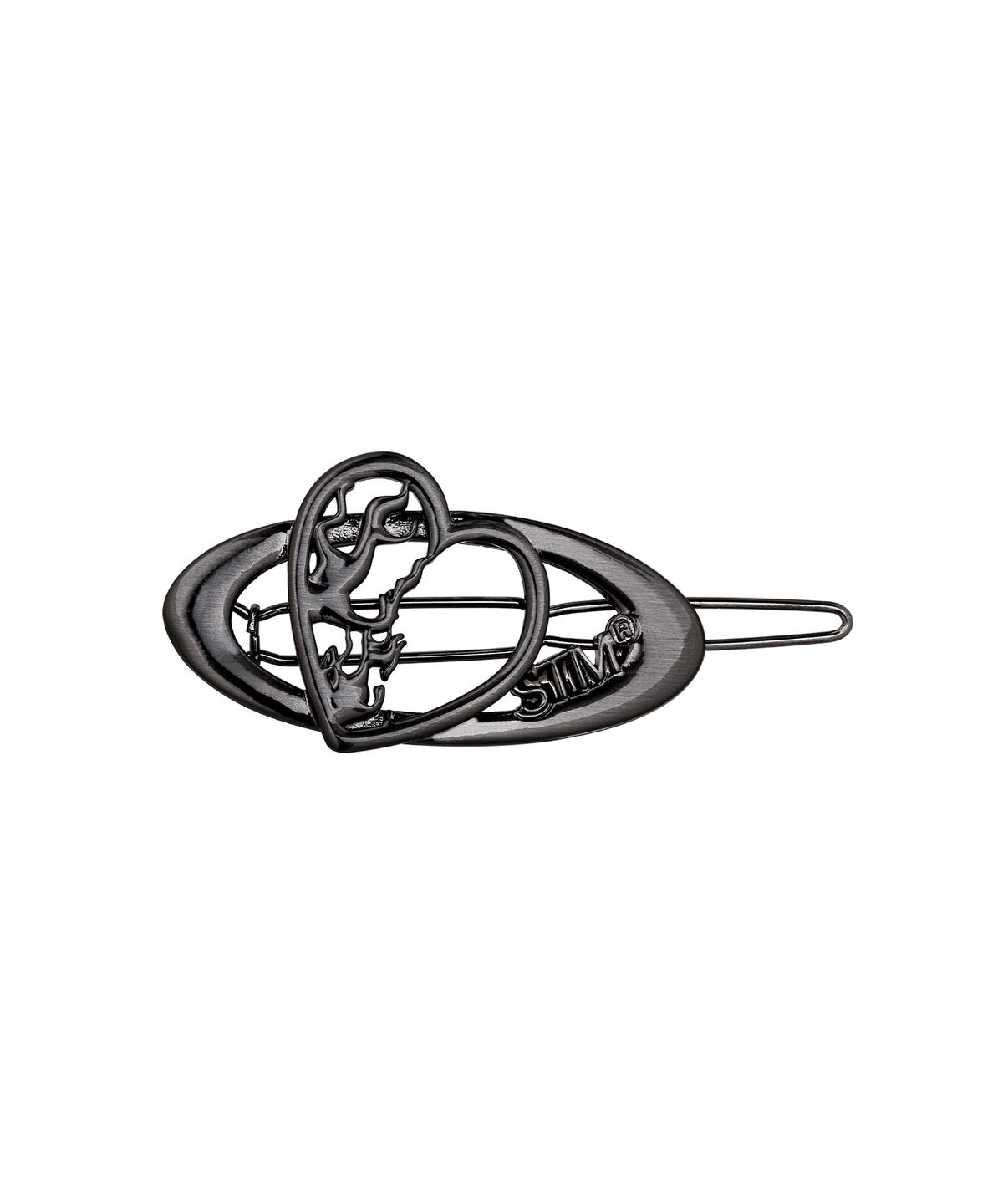 센티멍(SENTIMENTS) NO.484 [BLACK] HEART EARTH STM HAIR PIN