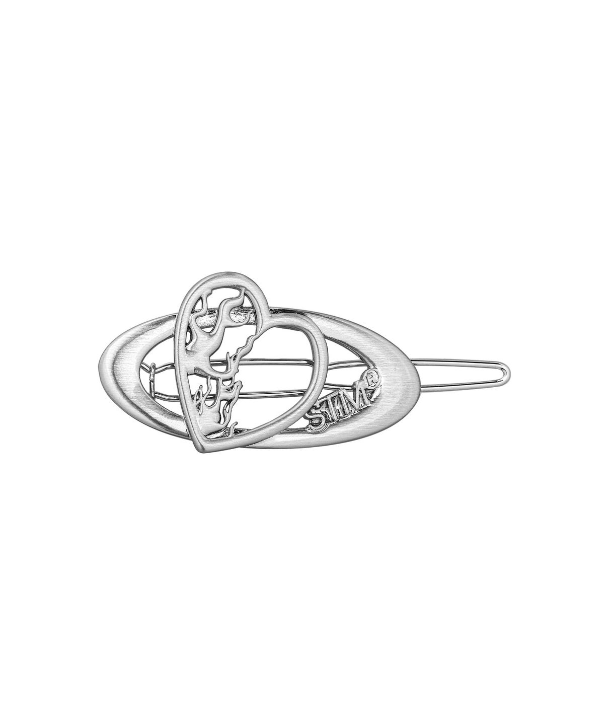 센티멍(SENTIMENTS) NO.484 [SILVER] HEART EARTH STM HAIR PIN