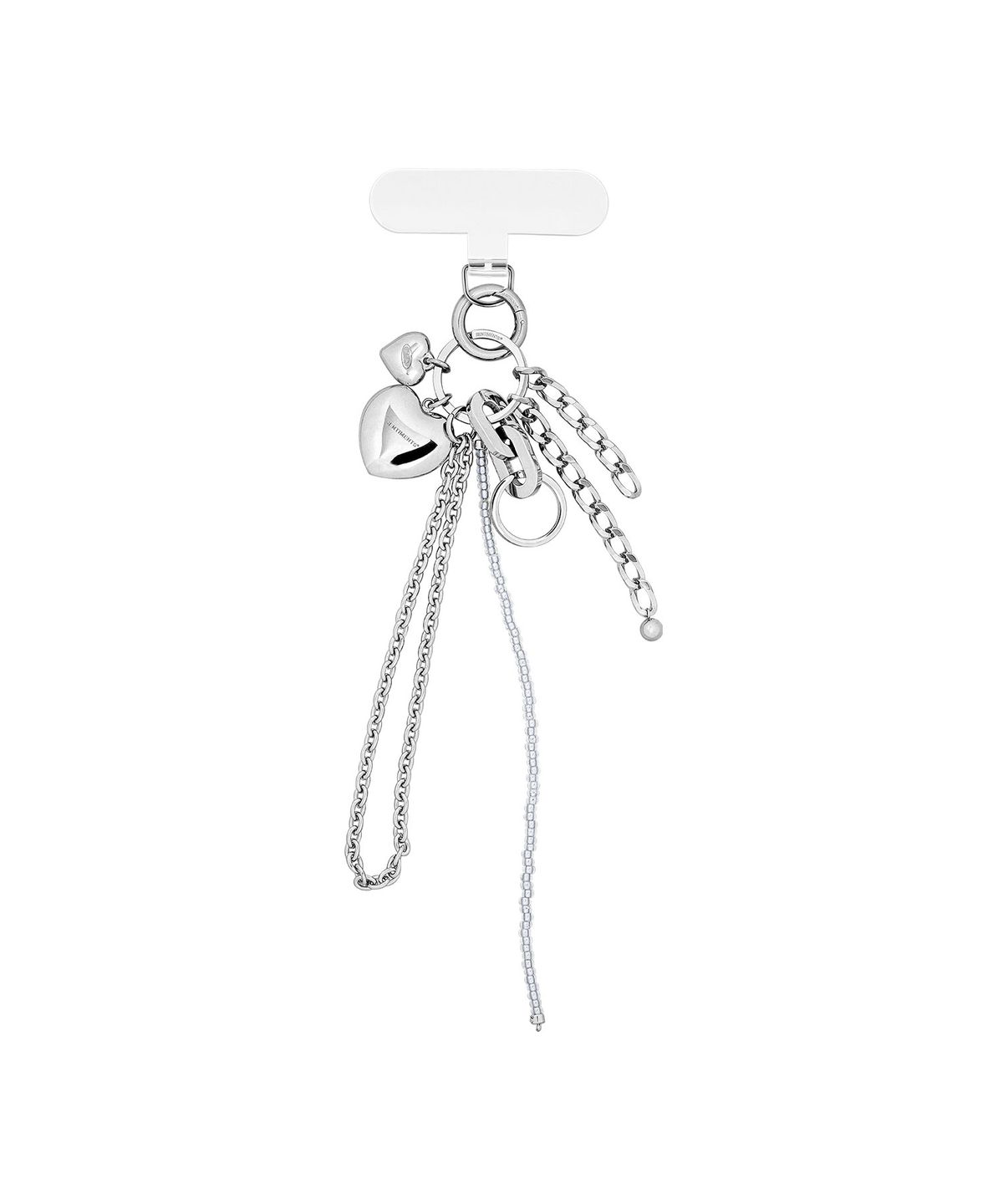 센티멍(SENTIMENTS) NO.490 [SILVER] BRIMFUL HEART PHONE GRIP