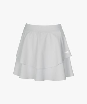 벨라 우븐 플레어 스커트 SAND