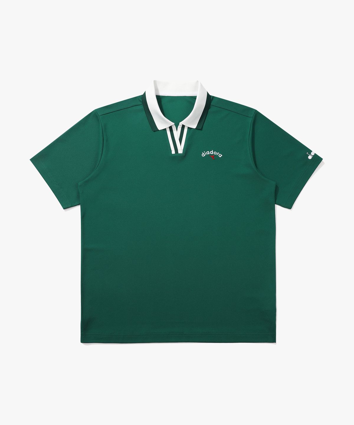 디아도라(diadora) 도파미나 유니 PQ 반팔 티셔츠 GREEN
