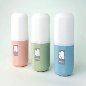 크리미 휴대용 치약칫솔케이스 여행용 휴대용 사무실용 칫솔통