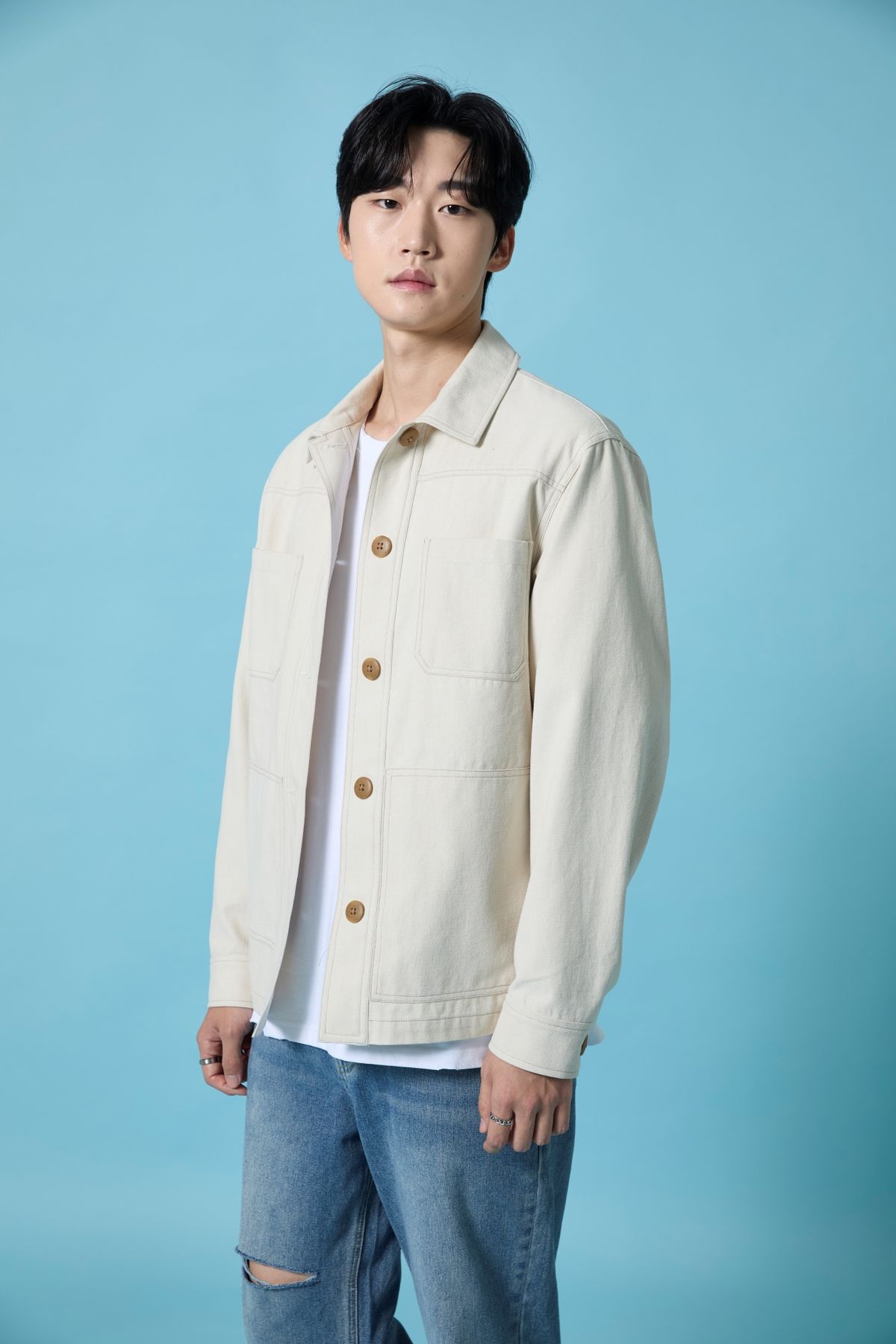 셀피시어펙션(SELFISHAFFECTION) Marais Jacket (Light Beige)