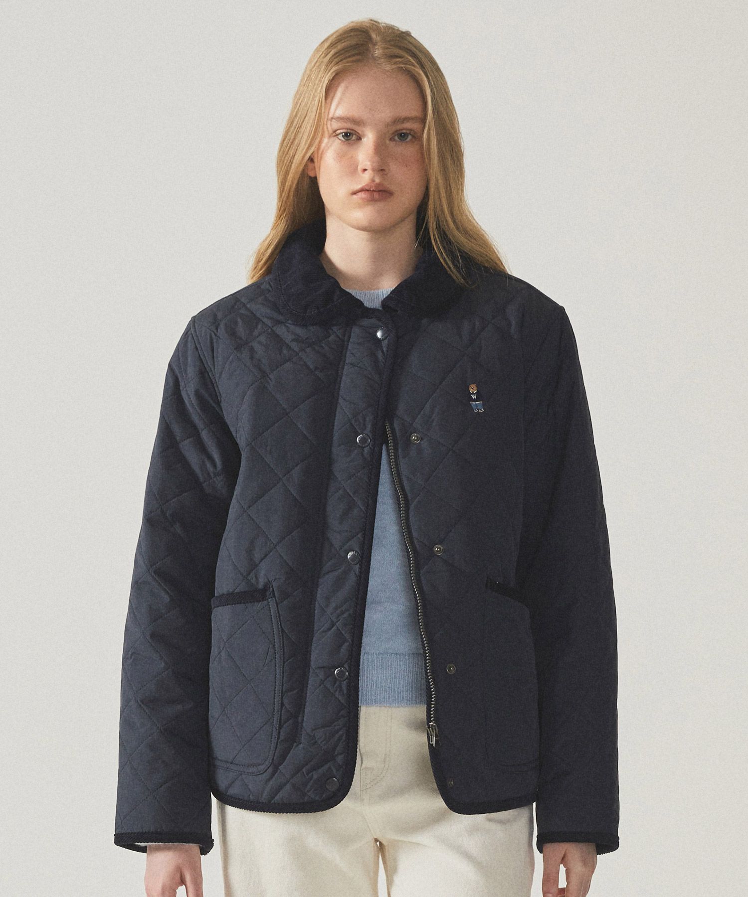후아유(WHO.A.U) Steve Quilting Jacket / WHJJF1113F - 사이즈