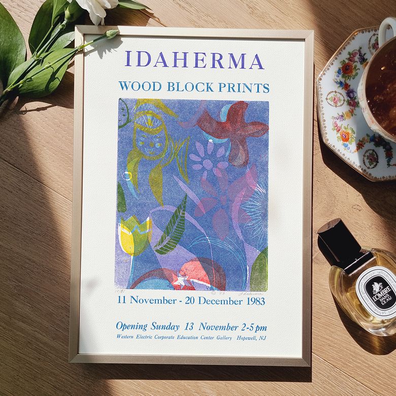 빈티지 캐릭터 팝아트 포스터액자 33종 - P53 Idaherma(1983)