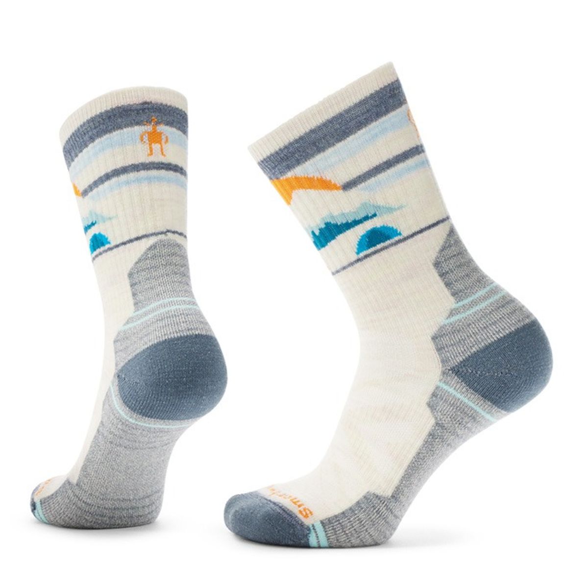 스마트울(SMARTWOOL) W Hike  Light Cushion Mountain Moon Crew Socks
