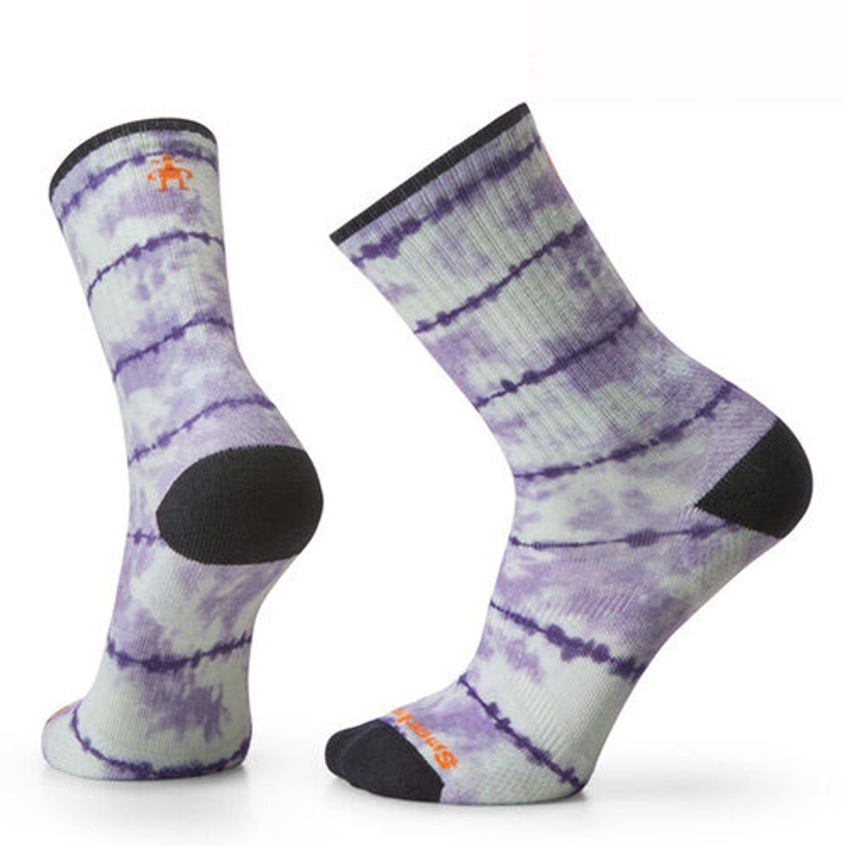 스마트울(SMARTWOOL) Athletic Tie Dye Print Crew Socks
