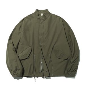 트렌지셔널 숏 야상 (카키