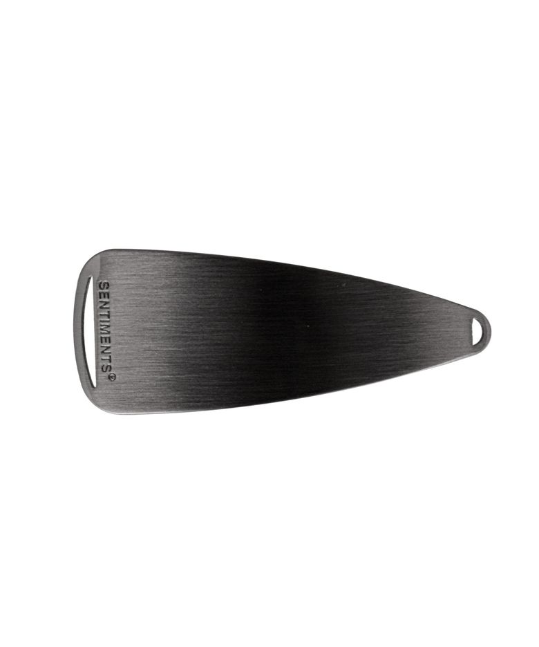 NO.515 [BLACK SATIN] SLEEK TRIANGLE HAIR PIN