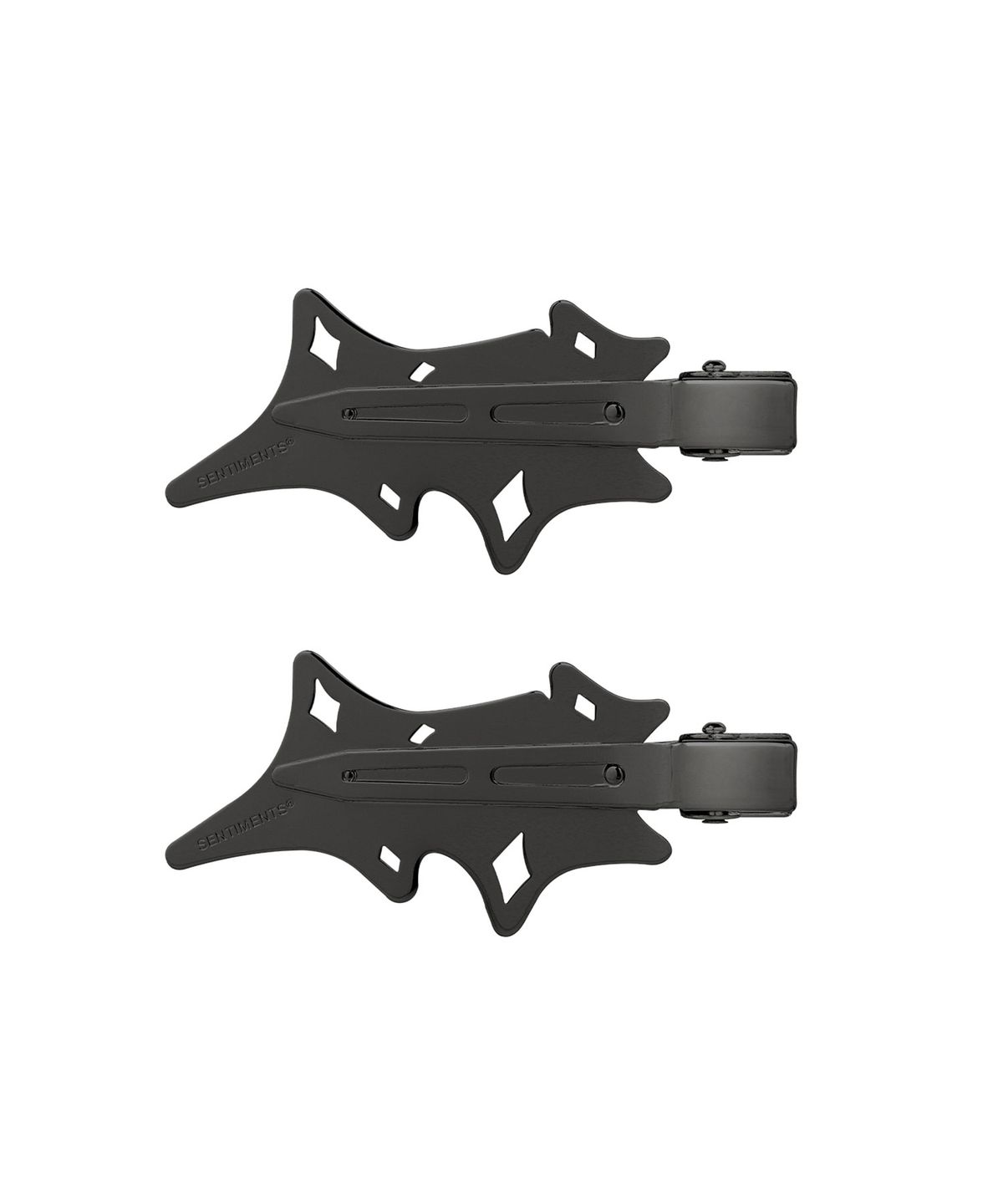 센티멍(SENTIMENTS) NO.542 [BLACK] SURFBOARD DIAMOND HAIR PIN 2SET