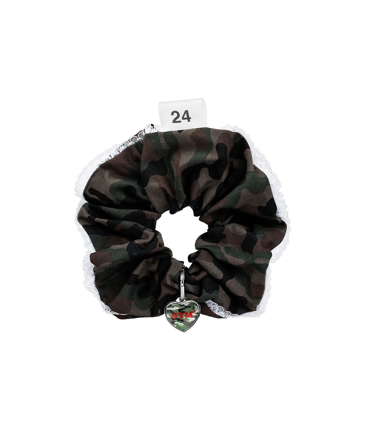 센티멍(SENTIMENTS) NO.550 [RED] SOLDIER HEART HAIR SCRUNCHY