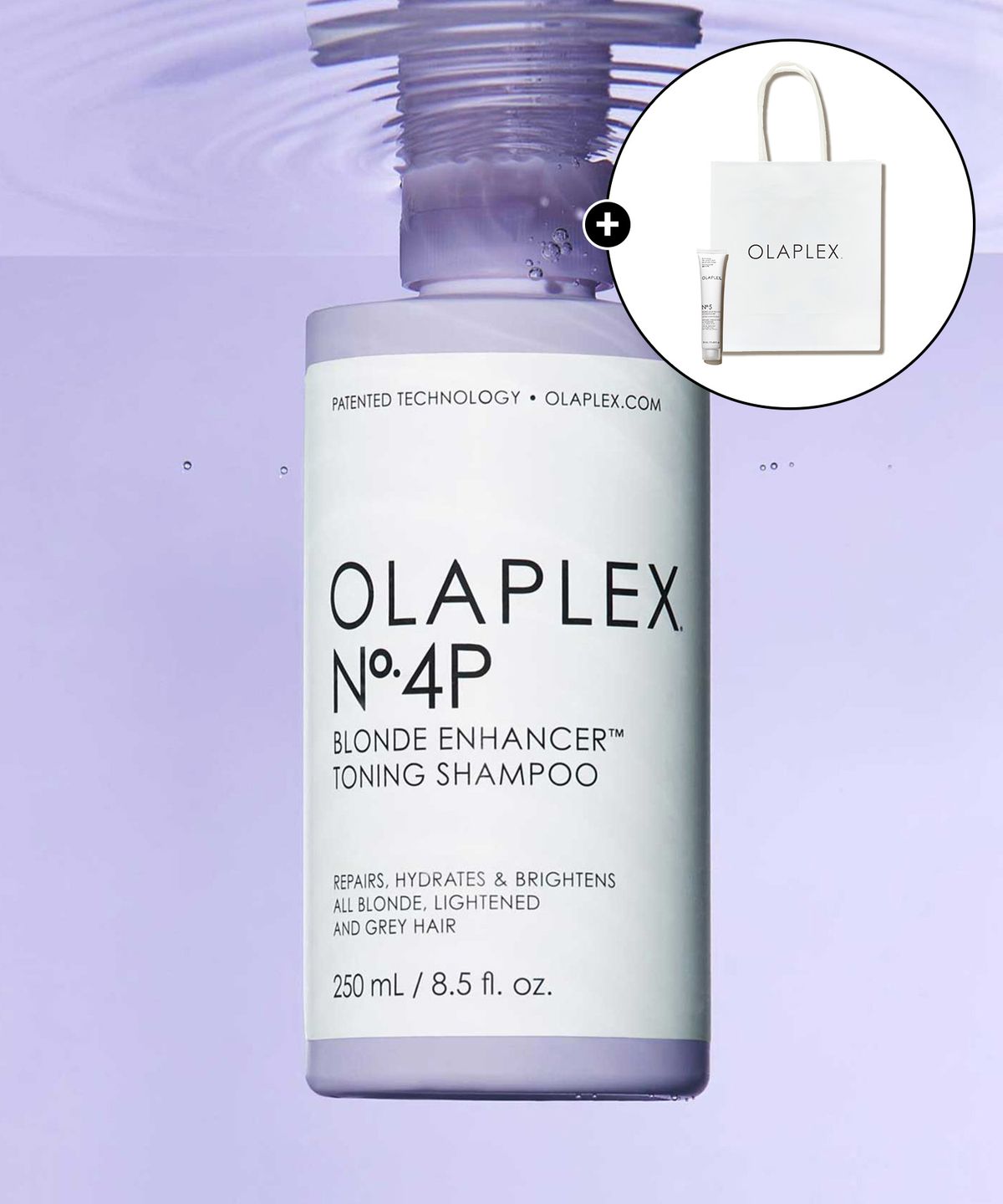 올라플렉스(OLAPLEX) NO.4P 블론드 인핸서 토닝 샴푸 250ML