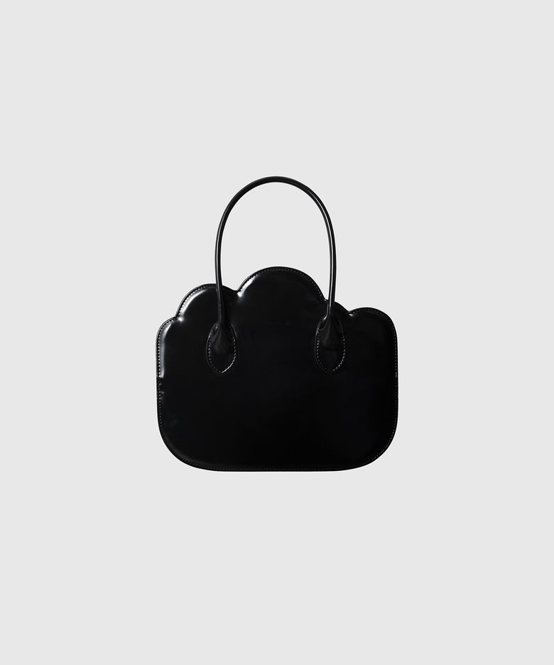CLOUD BAG_PATENT BLACK