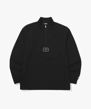 컴피 우븐 아노락 BLACK