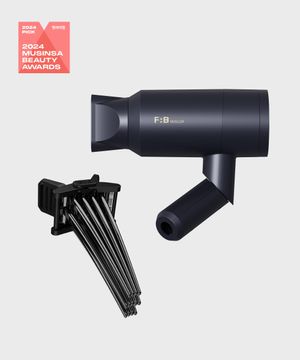 [1초 완성 볼륨/SET] 포뷰트 머슬러 남자 헤어 드라이기 + 헤어 볼륨 핀처 M