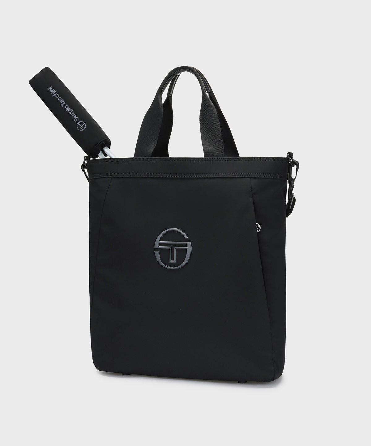 세르지오 타키니(SERGIO TACCHINI) U 에센셜 스퀘어 토트백 (Black)