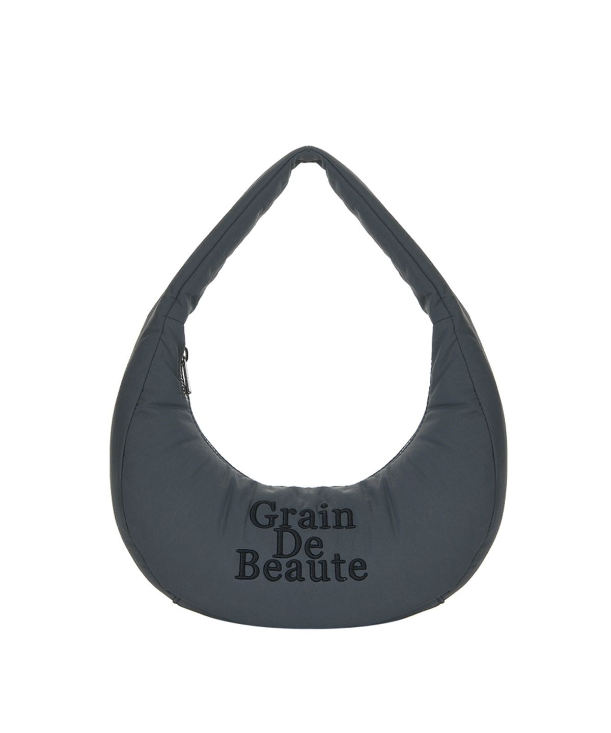 그랭드보떼(GRAIN DE BEAUTE) BORSA HOBO S [CHARCOAL]