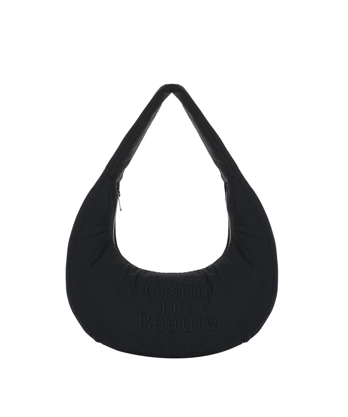 그랭드보떼(GRAIN DE BEAUTE) BORSA HOBO S [BLACK]