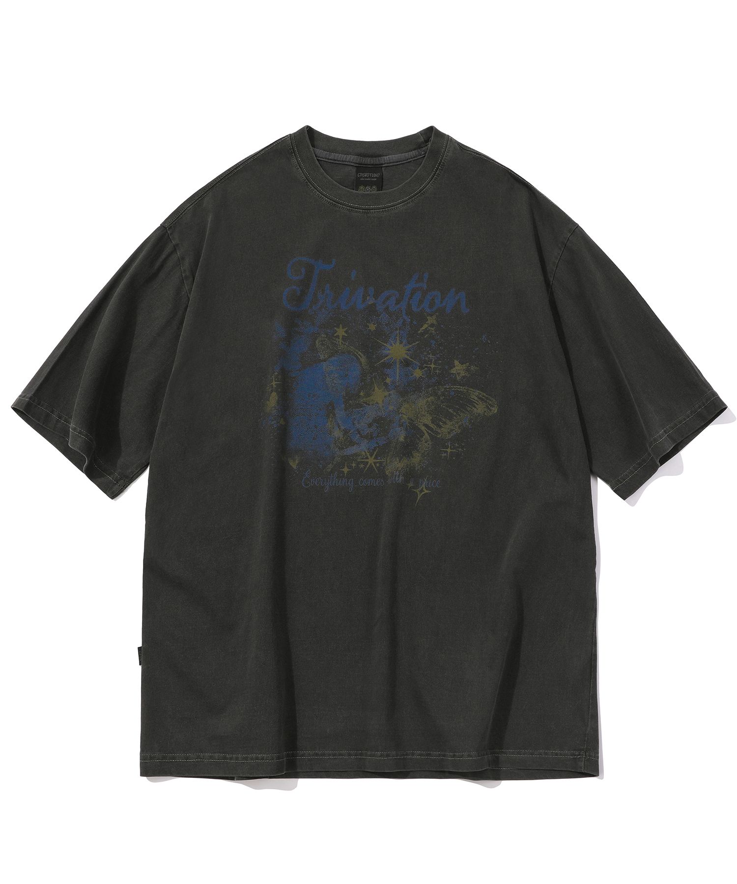 【CPGN STUDIO】24SS★ Grunge Fly Pigment Short Sleeve Tee MUSINSA | CPGN STUDIO Grunge fly pigment short sleeve t
