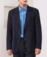 스트라이프 싱글 블레이저 (NAVY)