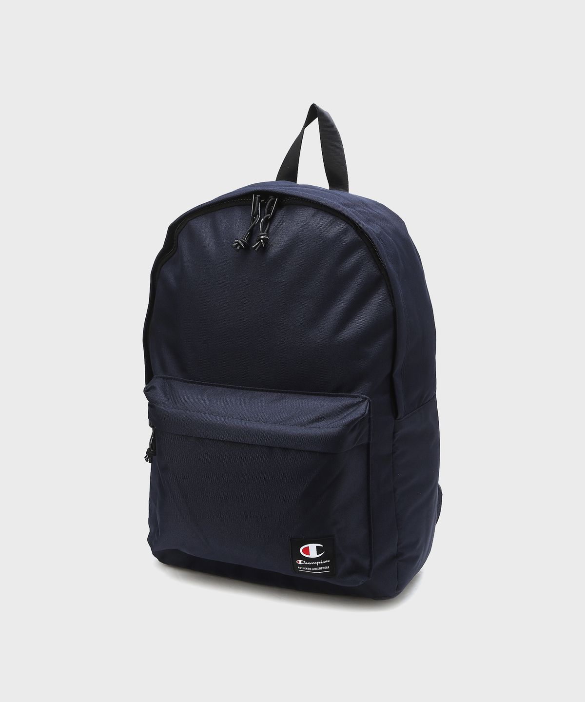 챔피온(CHAMPION) 로고 패치 백팩 Normal Navy