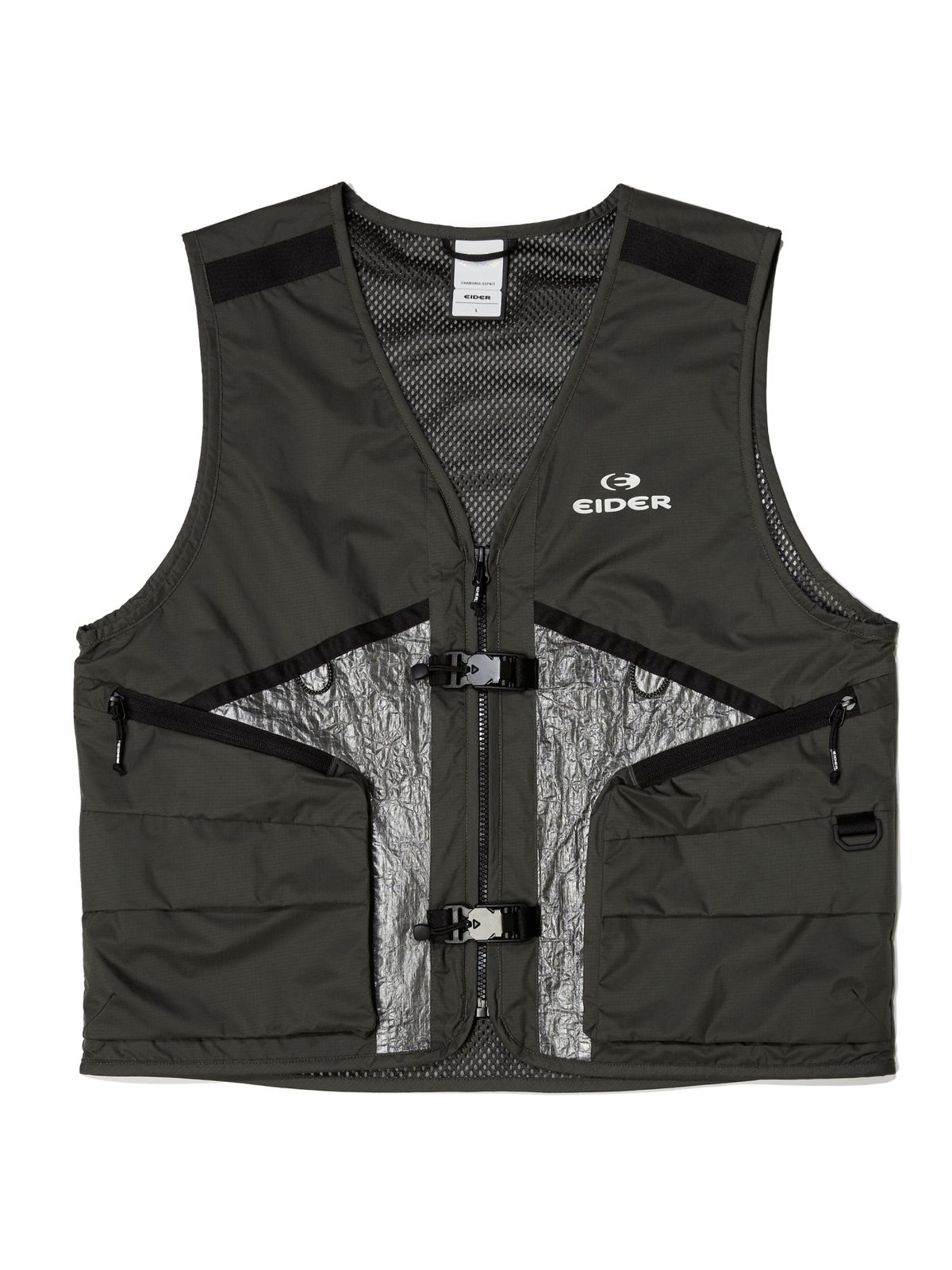 아이더(EIDER) ICONIC (아이코닉) UNI 3L 경량 베스트_Dark Khaki
