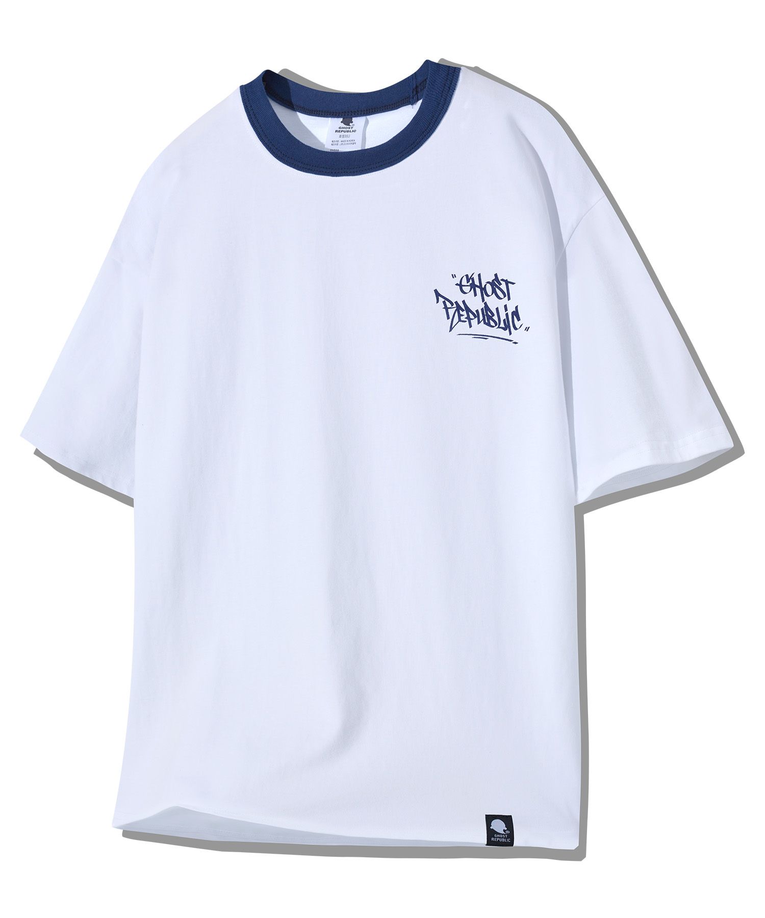 MUSINSA | GHOST REPUBLIC Street overfit short sleeve t-shirt GT-367