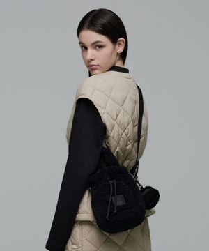 N244ACR580 덤블 버킷백 BLACK