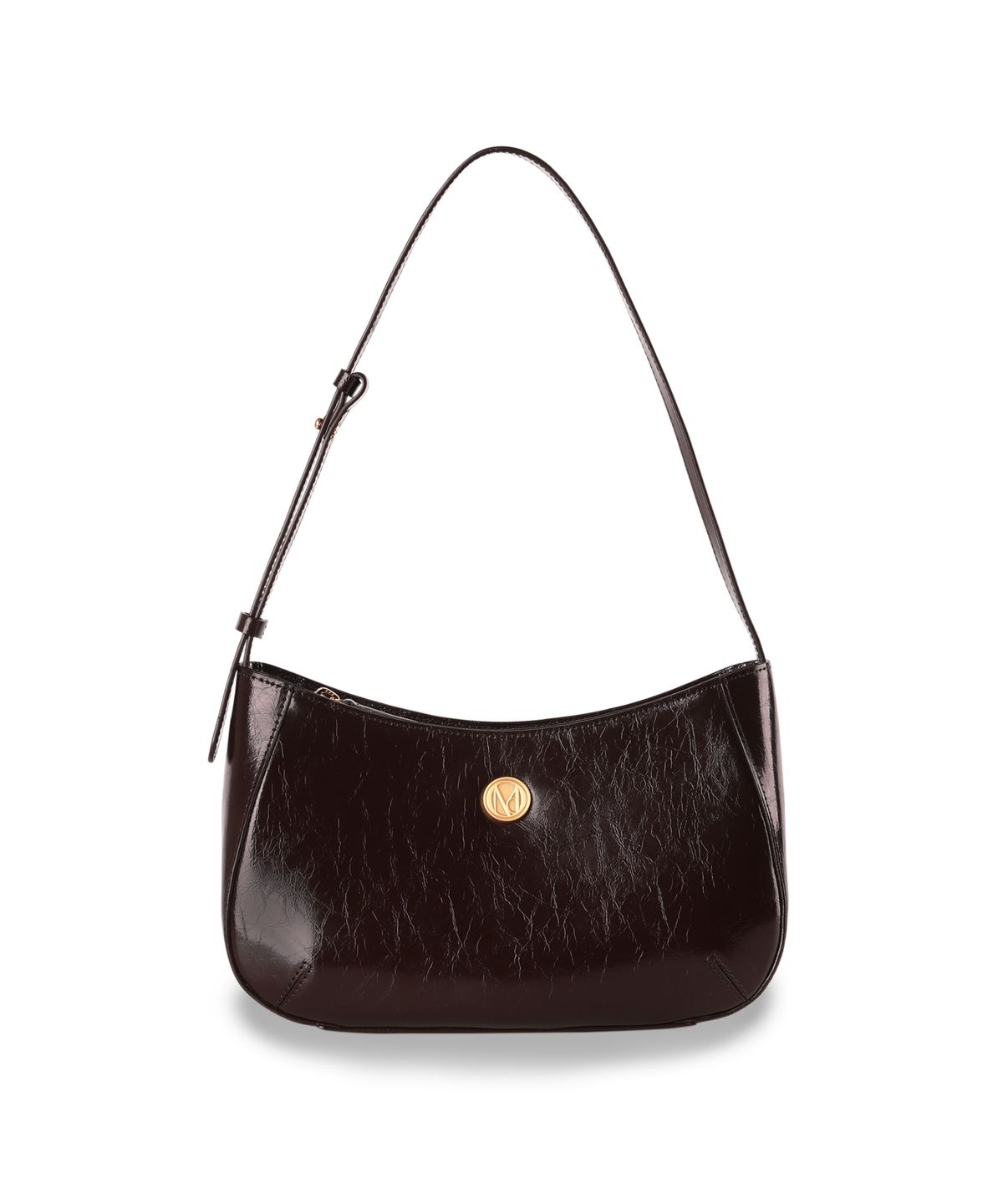 꼬떼드무아(COTEDEMOI) Ecrin shoulder bag - Chocolate brown