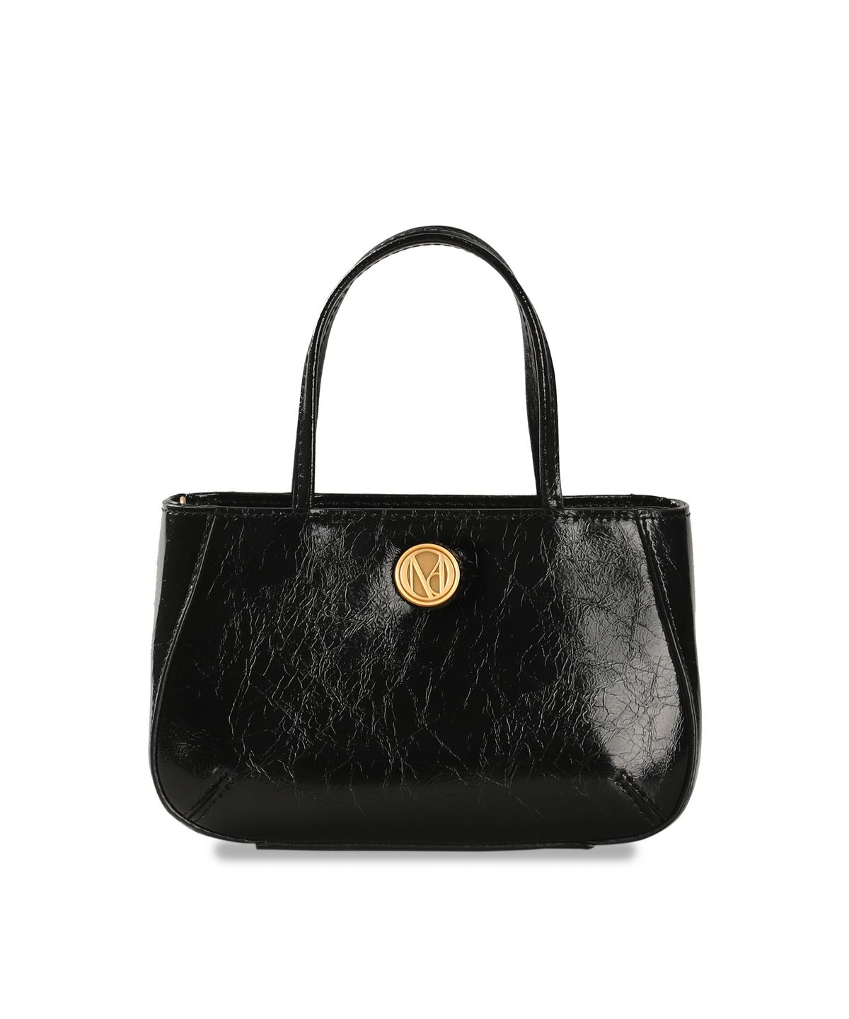 꼬떼드무아(COTEDEMOI) Ecrin petit tote bag - Black