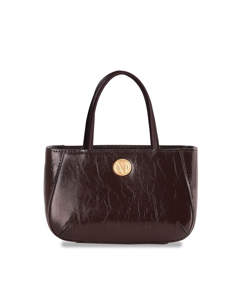 Ecrin petit tote bag - Chocolate brown