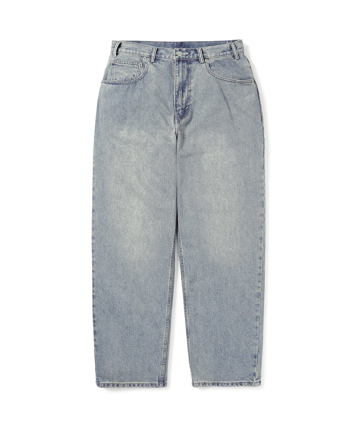 MUSINSA公式 | thisisneverthat (FW24) Relaxed Jeans - Washed Blue