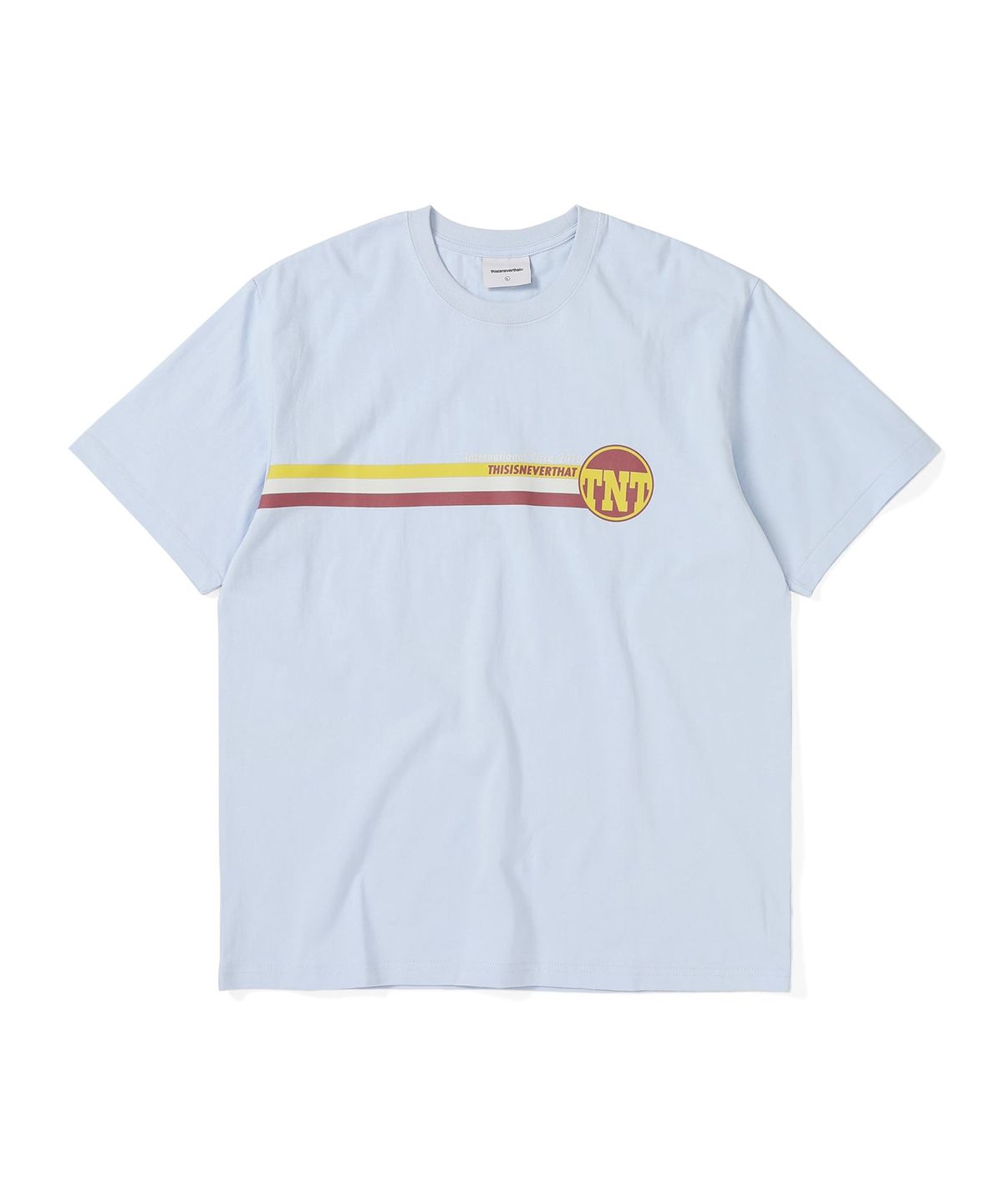 디스이즈네버댓(THISISNEVERTHAT) TNT Track Lines Tee Ice