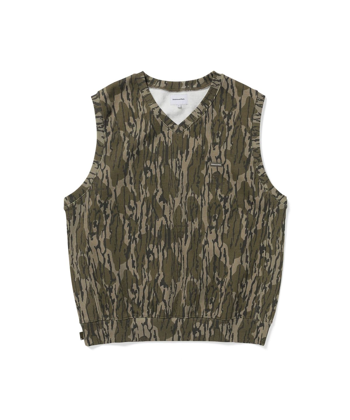 디스이즈네버댓(THISISNEVERTHAT) T.N.T. Classic HDP V Neck Vest Camo