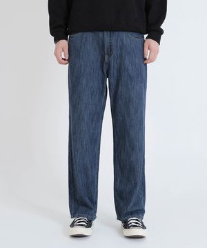 코튼 와이드핏 데님팬츠
