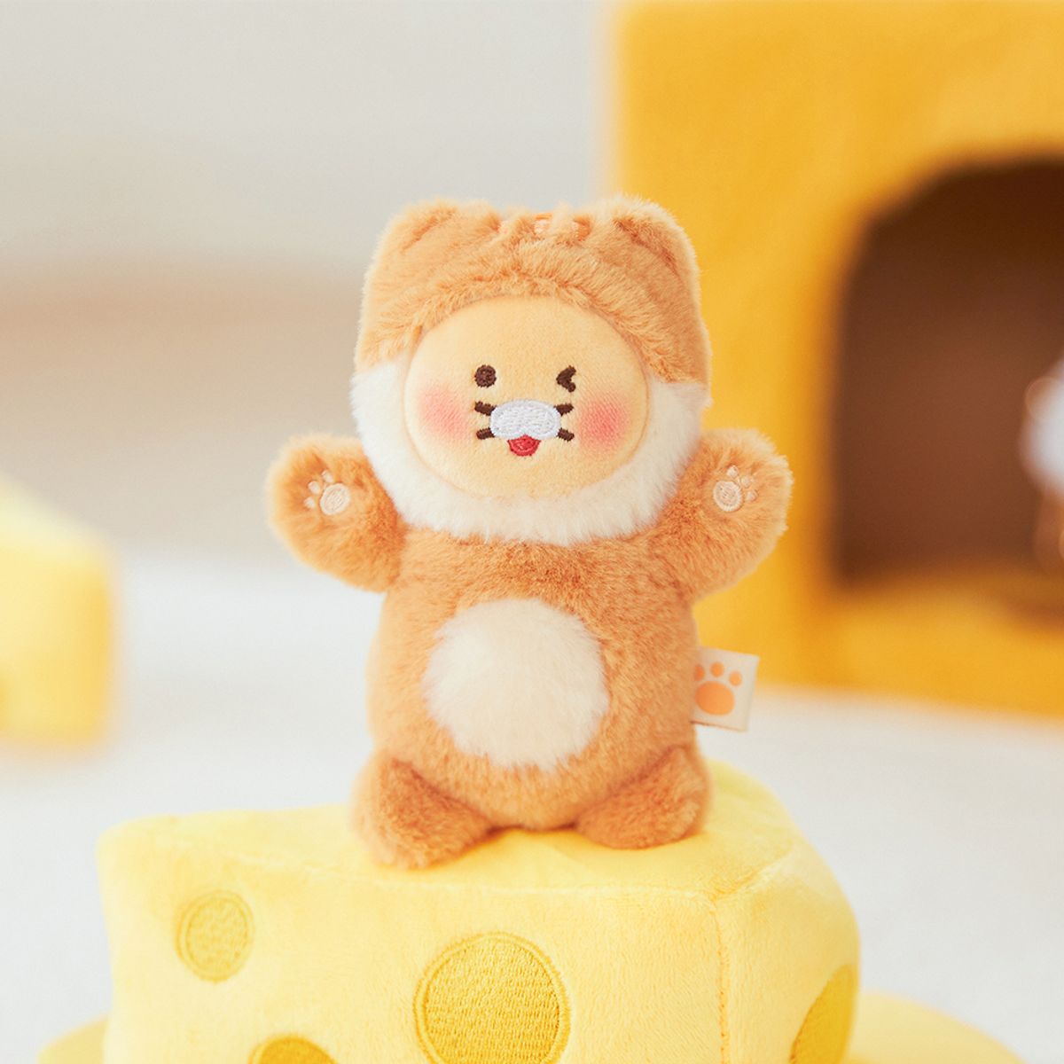 카카오프렌즈(KAKAO FRIENDS) 춘식이는 최고양 키링인형 치즈냥_춘식이