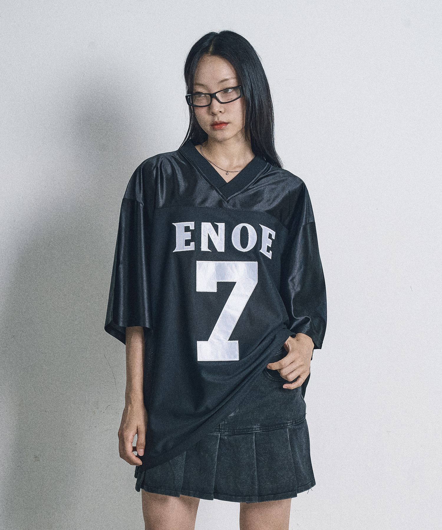 EASY NO EASY☆SEVEN MESH FOOTBALL JERSEY T-SHIRT MUSINSA | EASY NO EASY Seven Mesh Football Jersey Short