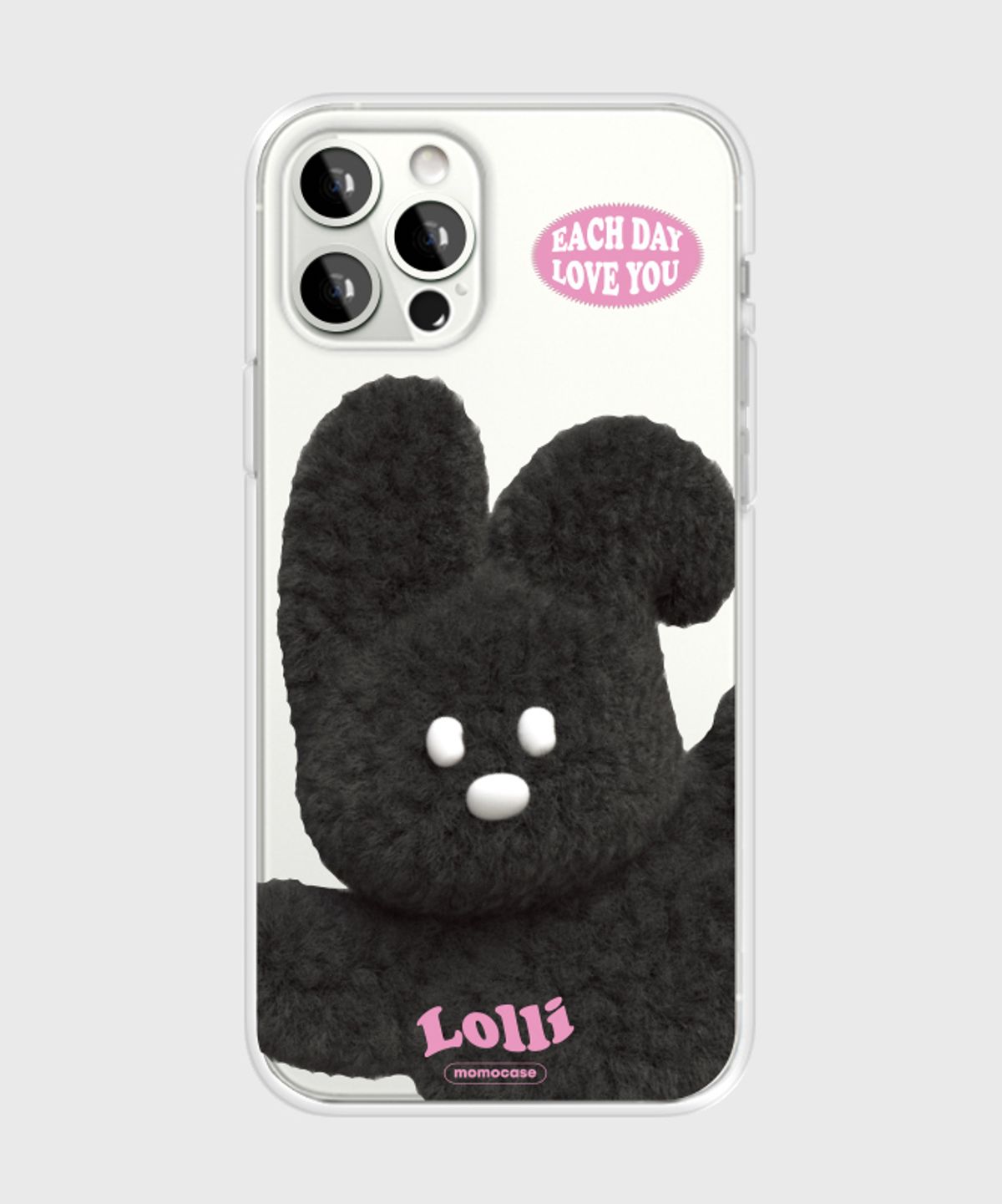 모모케이스(MOMOCASE) DML 투명젤리케이스 627 Peep롤리DML