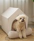 강아지 코튼 하우스 베이지