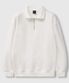 오버핏 하프집업 카라넥 스웨트 셔츠 [크림]