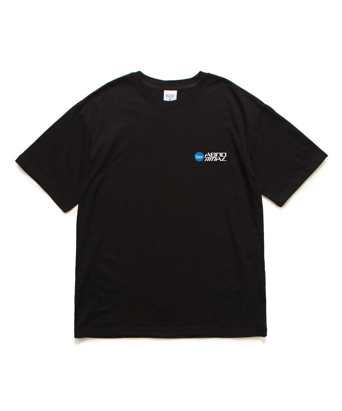 앱놀머씽(ABNORMALTHING) RS 베이직 미니 티셔츠 블랙 (RS BASIC MINI T-SHIRT BLACK)