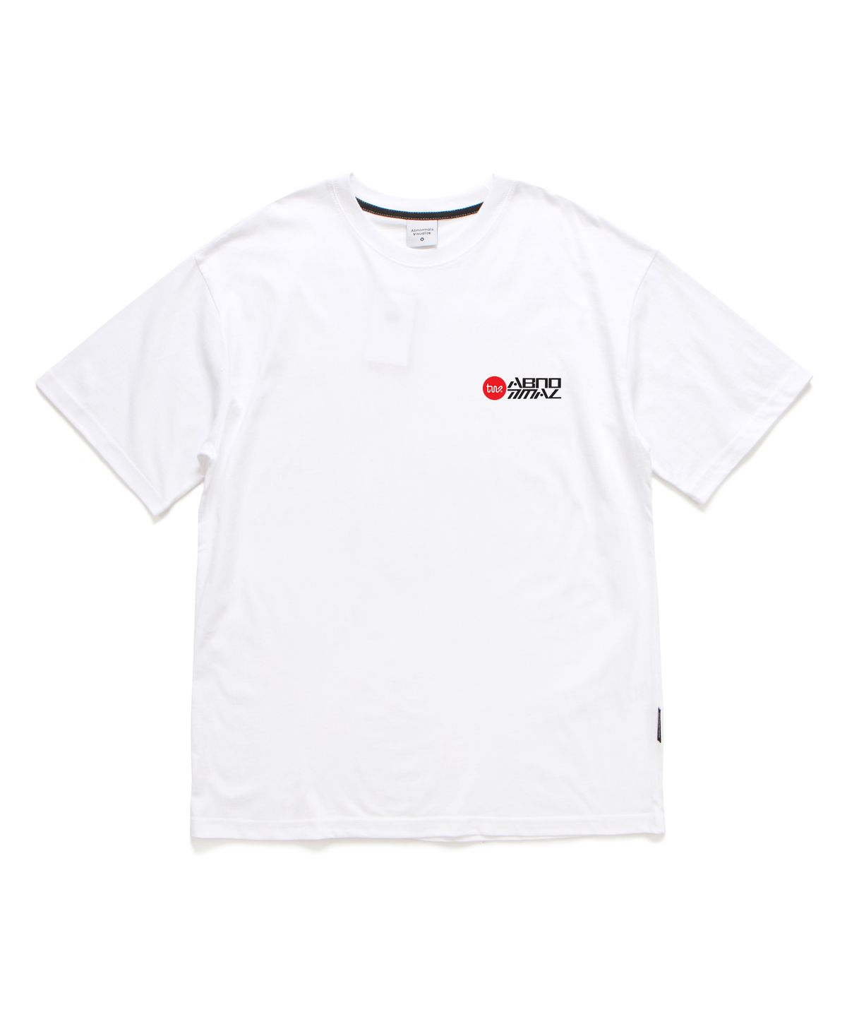 앱놀머씽(ABNORMALTHING) RS 베이직 미니 티셔츠 화이트 (RS BASIC MINI T-SHIRT WHITE)