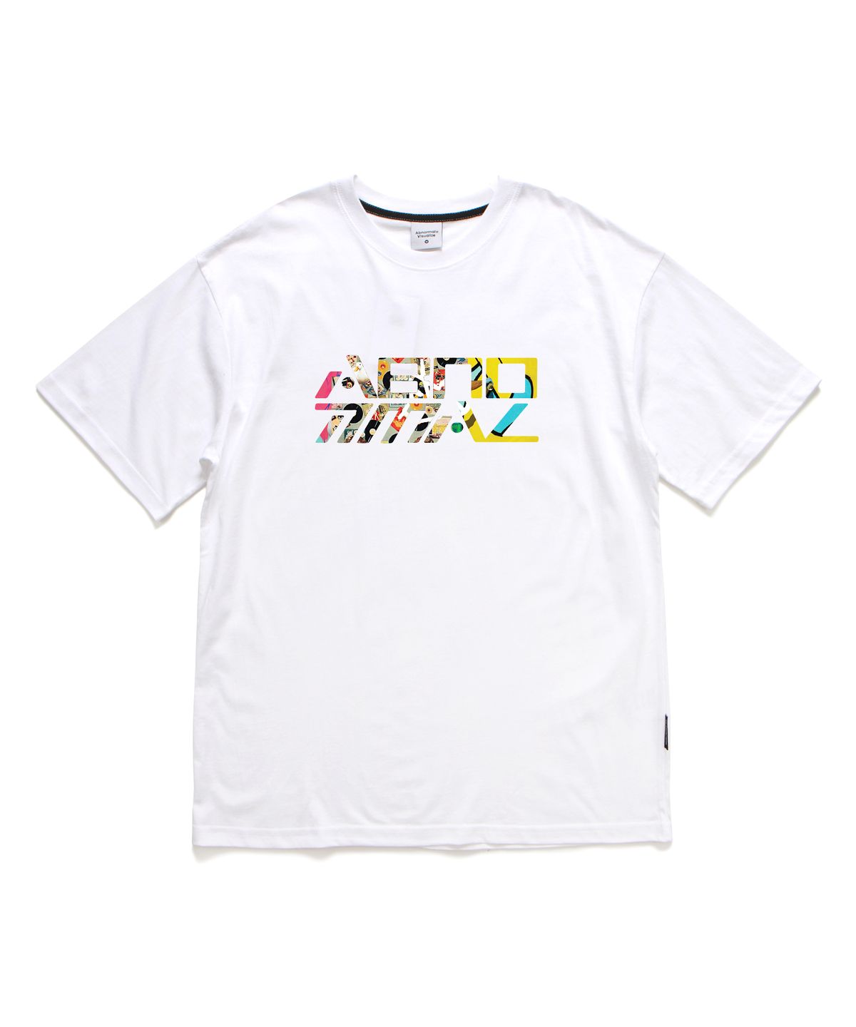 앱놀머씽(ABNORMALTHING) RS 콜라쥬 티셔츠 화이트 (RS COLLAGE T-SHIRT WHITE)