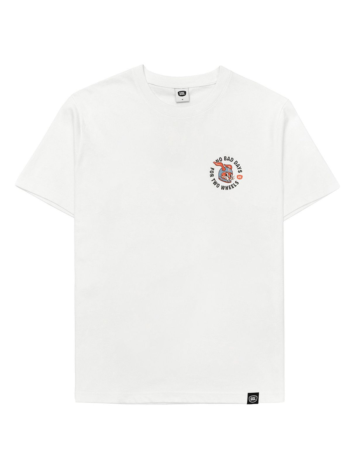 크러셔(CRUSHR) NO BAD DAYS  T-SHIRTS - WHITE