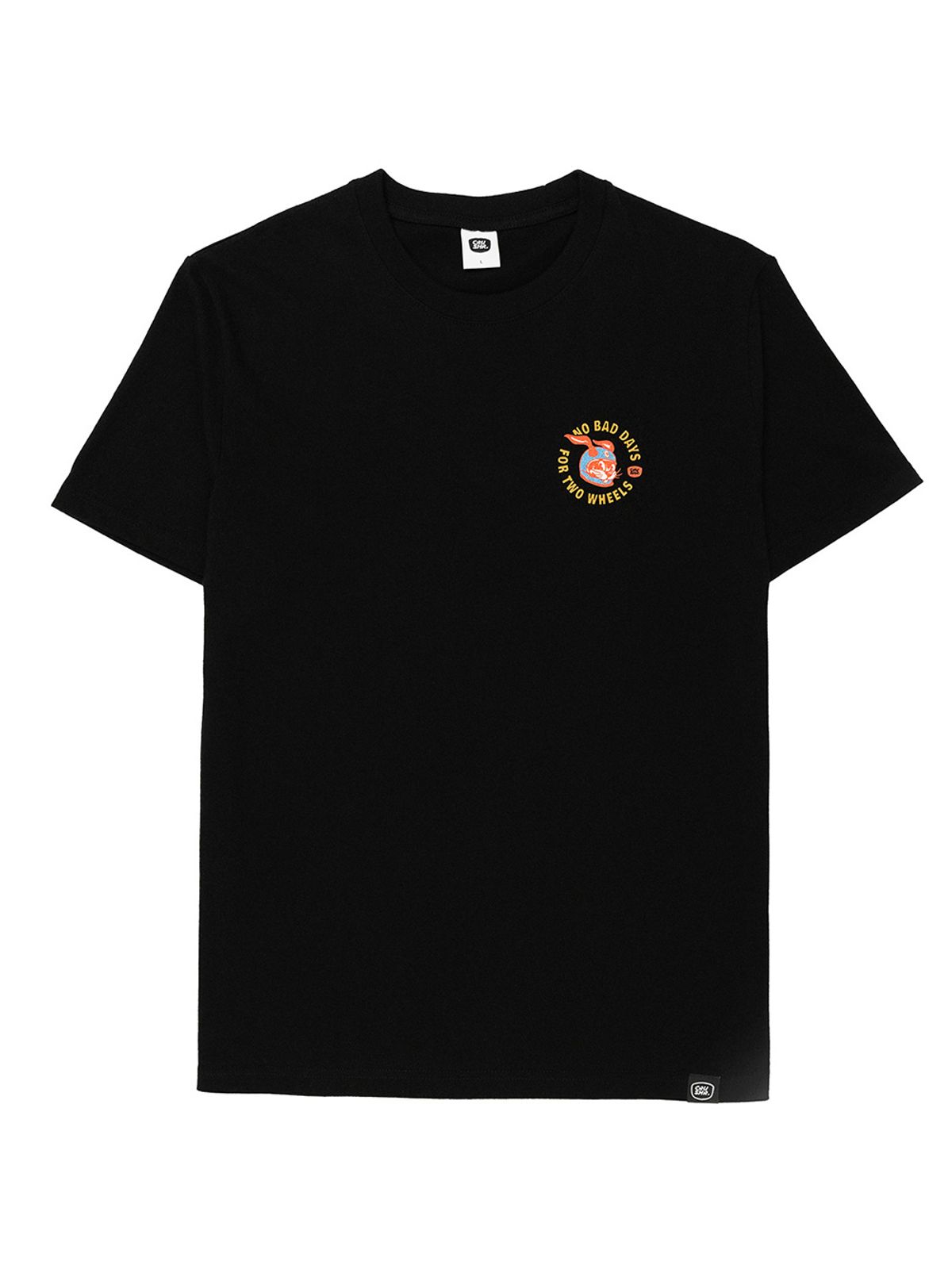 크러셔(CRUSHR) NO BAD DAYS  T-SHIRTS - BLACK