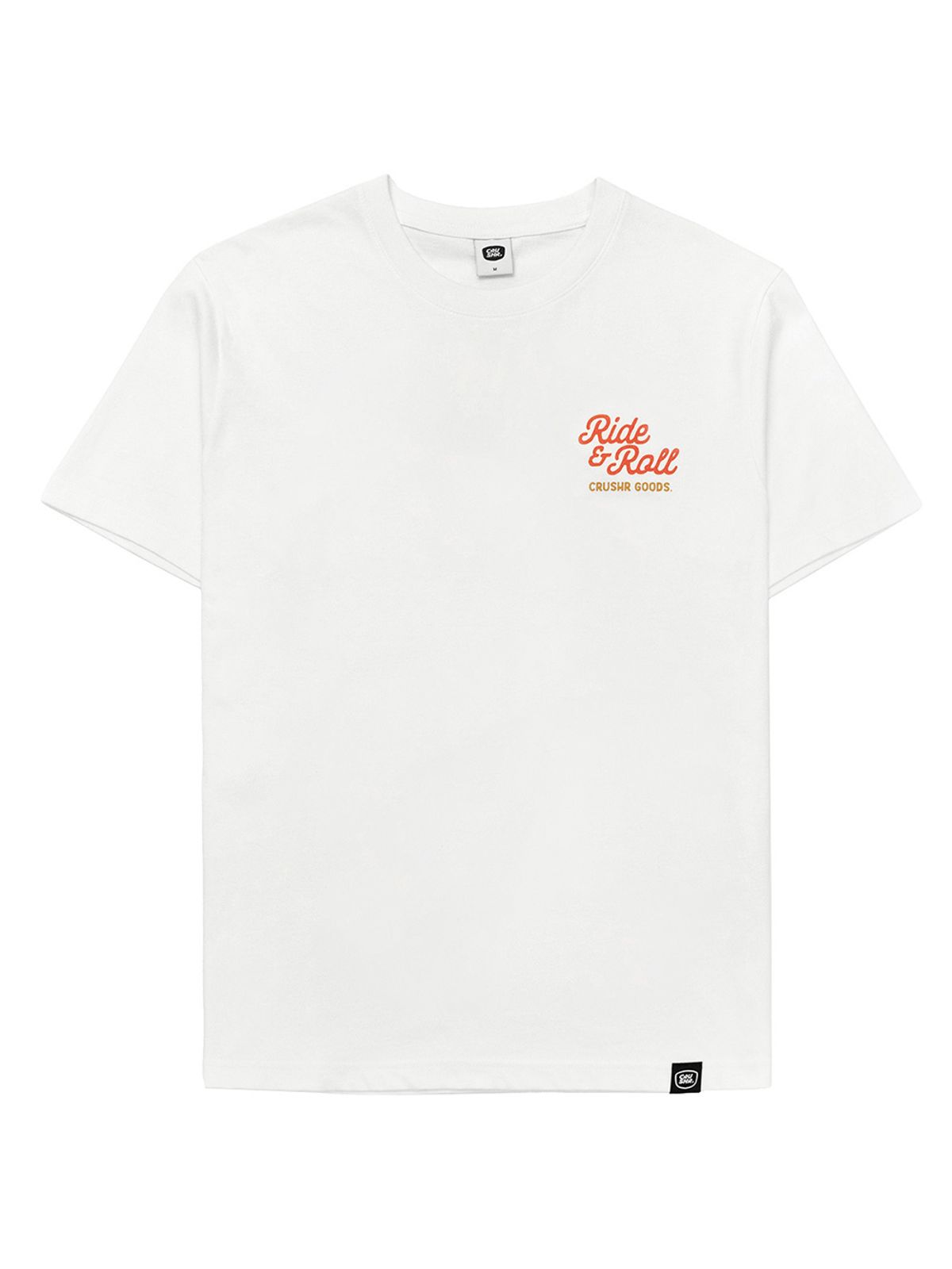 크러셔(CRUSHR) BIKE & SURFBOARD T-SHIRTS - WHITE
