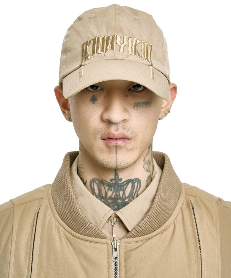 Arch Logo Nylon Cap [BEIGE]