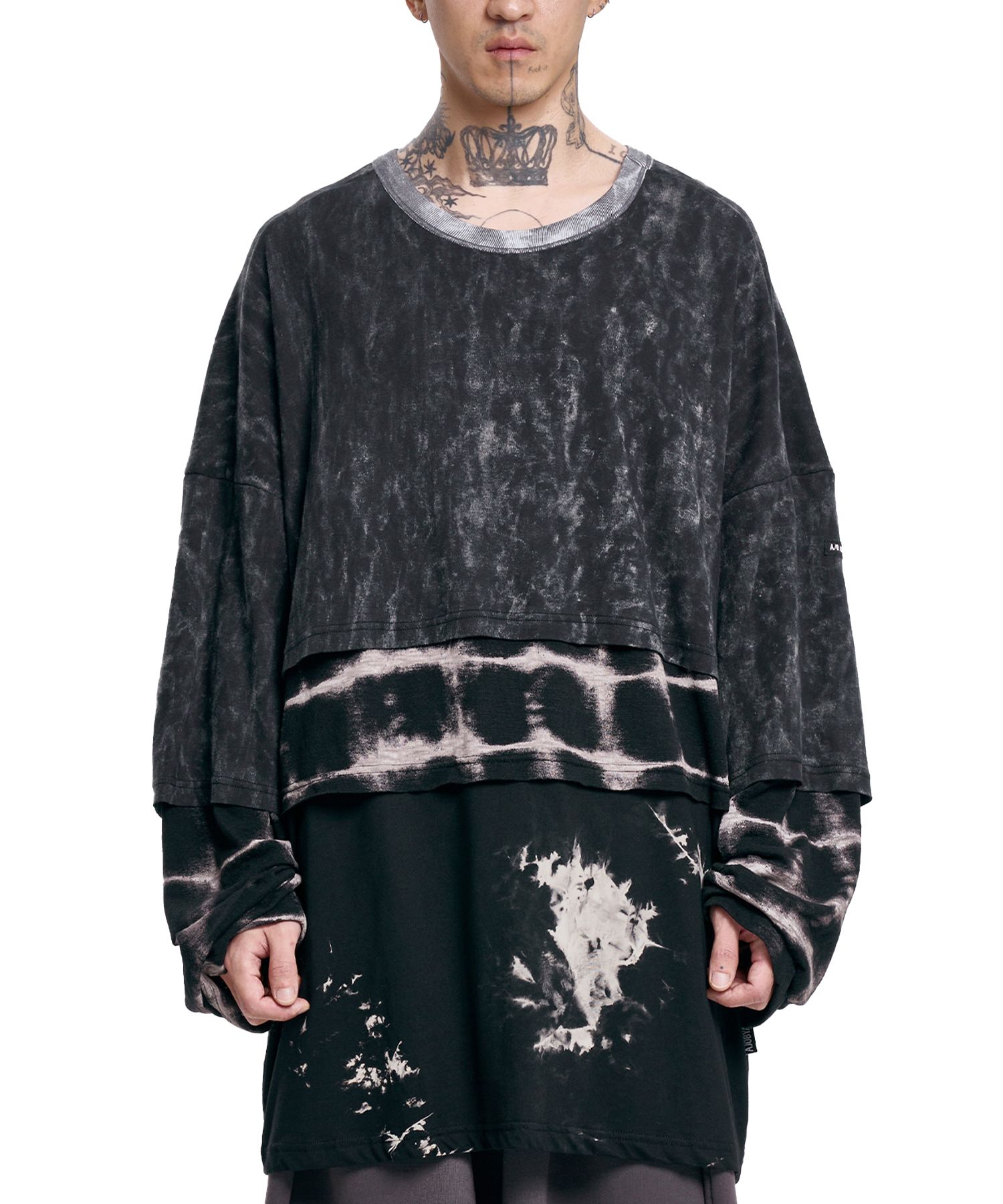 【AJO AJOBYAJO】23SS★ [SET] Tie-Dye Short Sleeves SET AJO AJOBYAJO】23SS☆ [SET] Tie-Dye Short Sleeves SET AJO